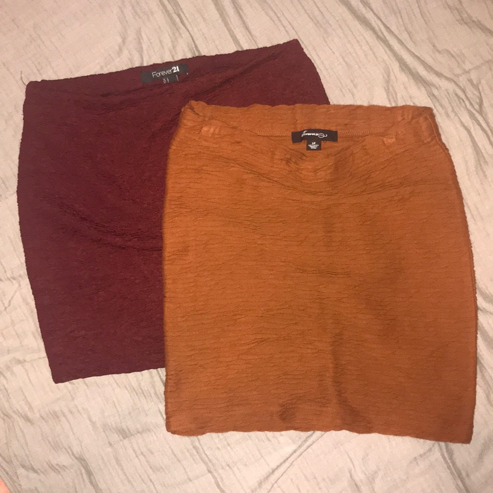 Bundle mini skirts!
